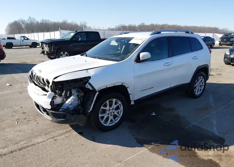 2018 Jeep Cherokee Latitude 4X4 из США, поврежденный, VIN 1C4PJMCB4JD589435